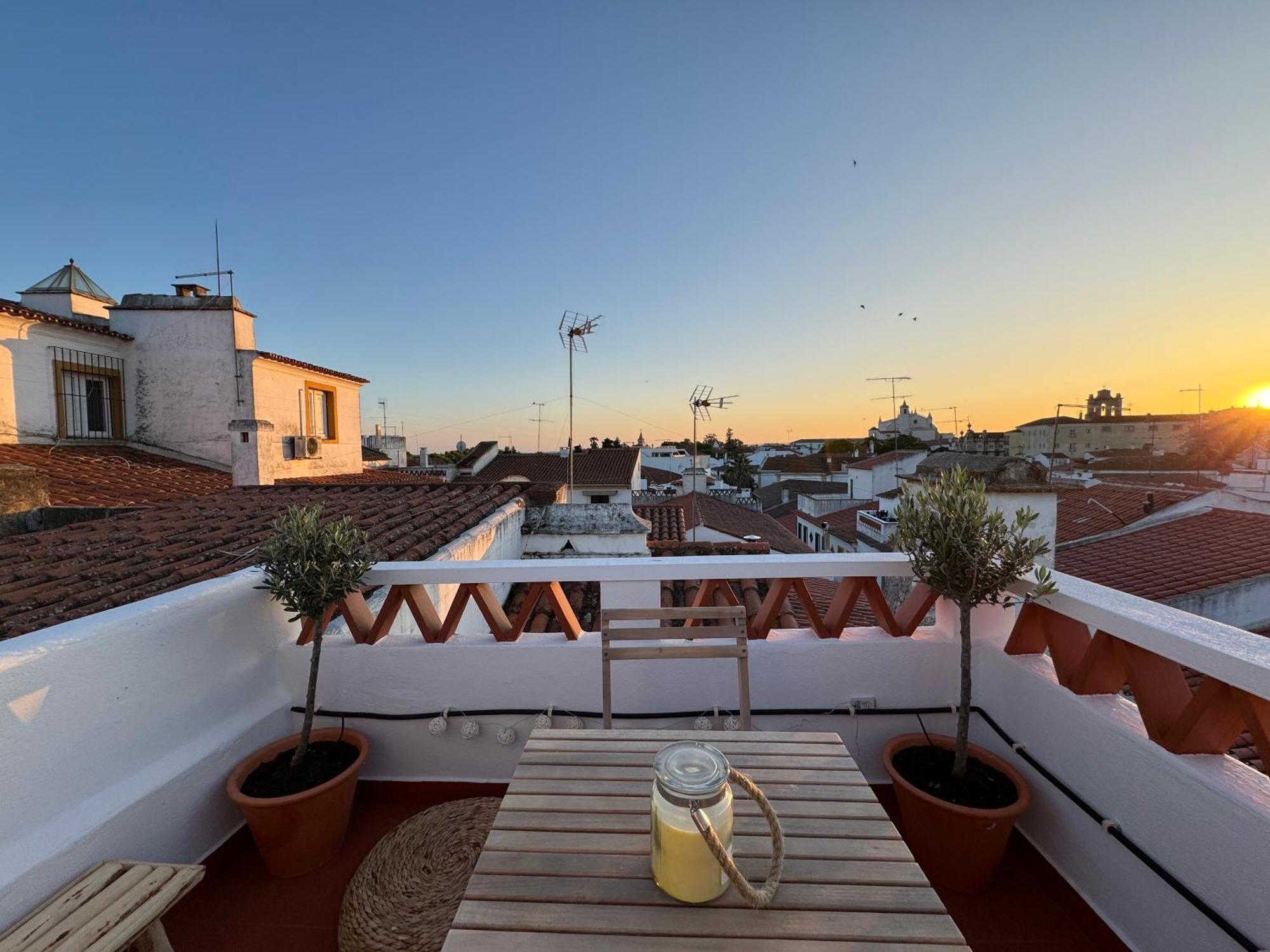 Evora Castle - Private Alentejo House With A Terrace Villa Exterior foto